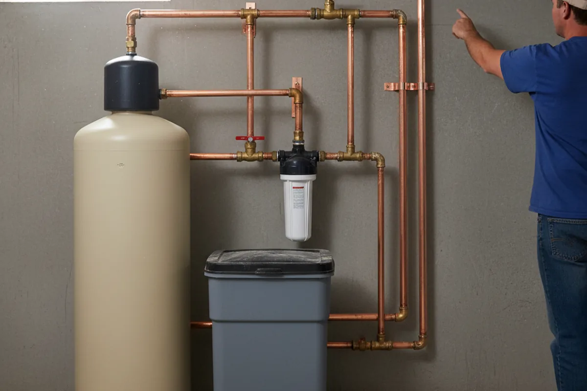 Whole-house water treatment system installed in Midlothian